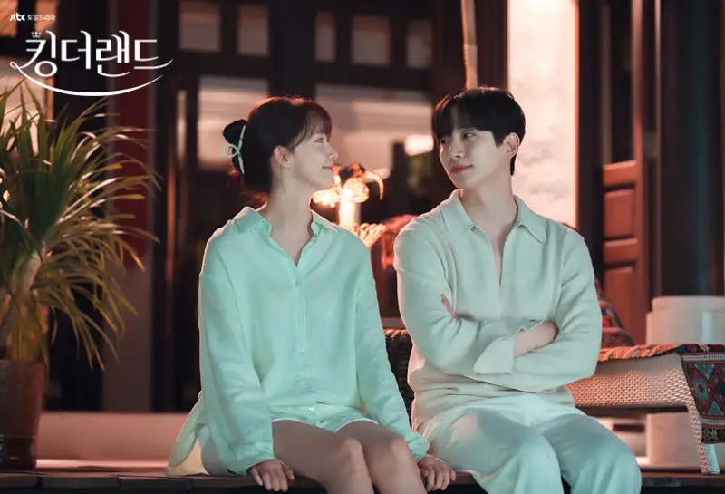 킹더랜드 夜のシーン